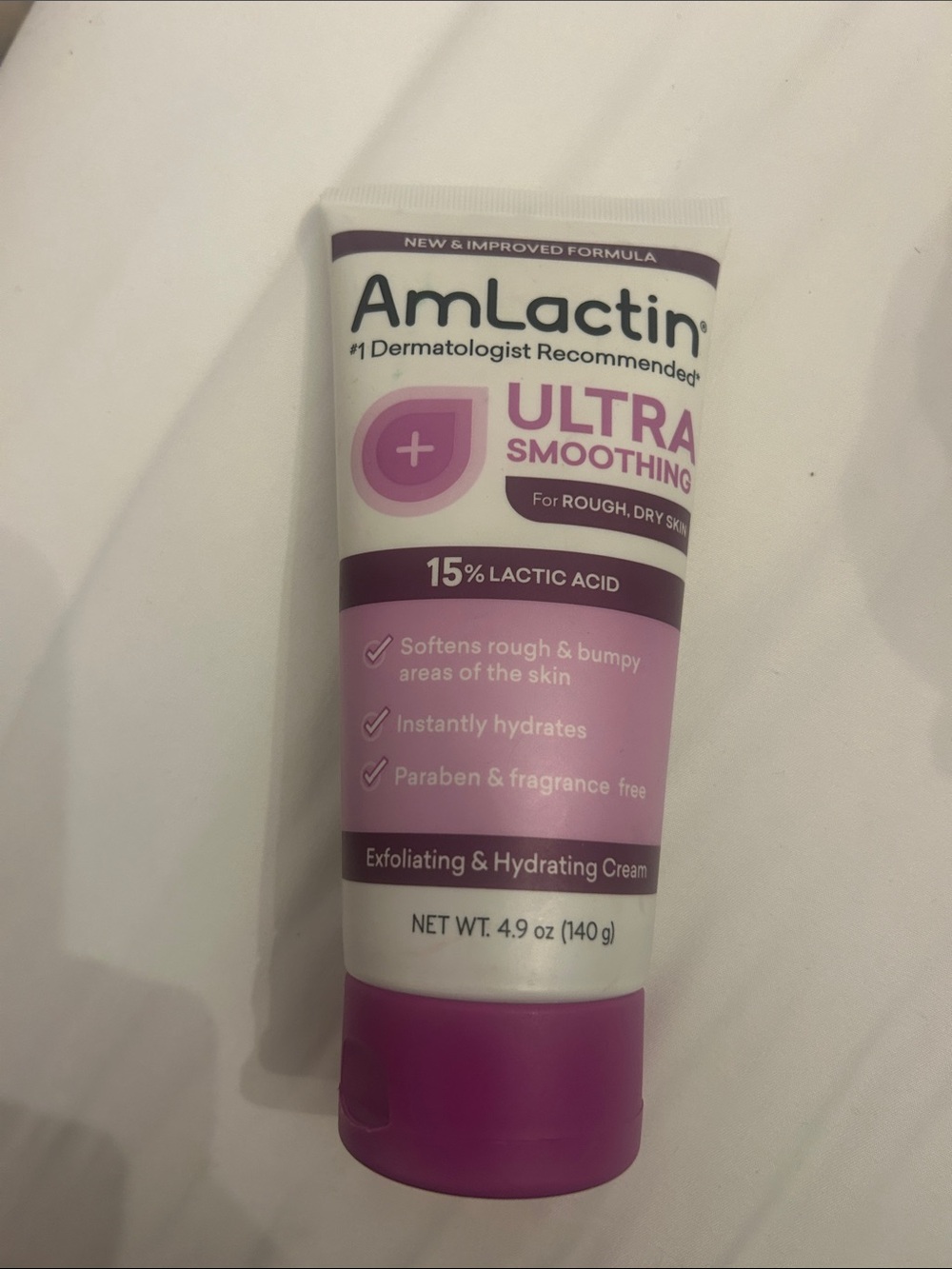 Amlactin Ultra Smoothing Exfoliating & Hydrating Cream - old formula 4.9 oz
